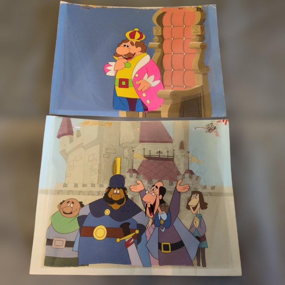 虫プロの遺産 なつかしの世界名作 アンデルセン物語 『裸の王様』セル画