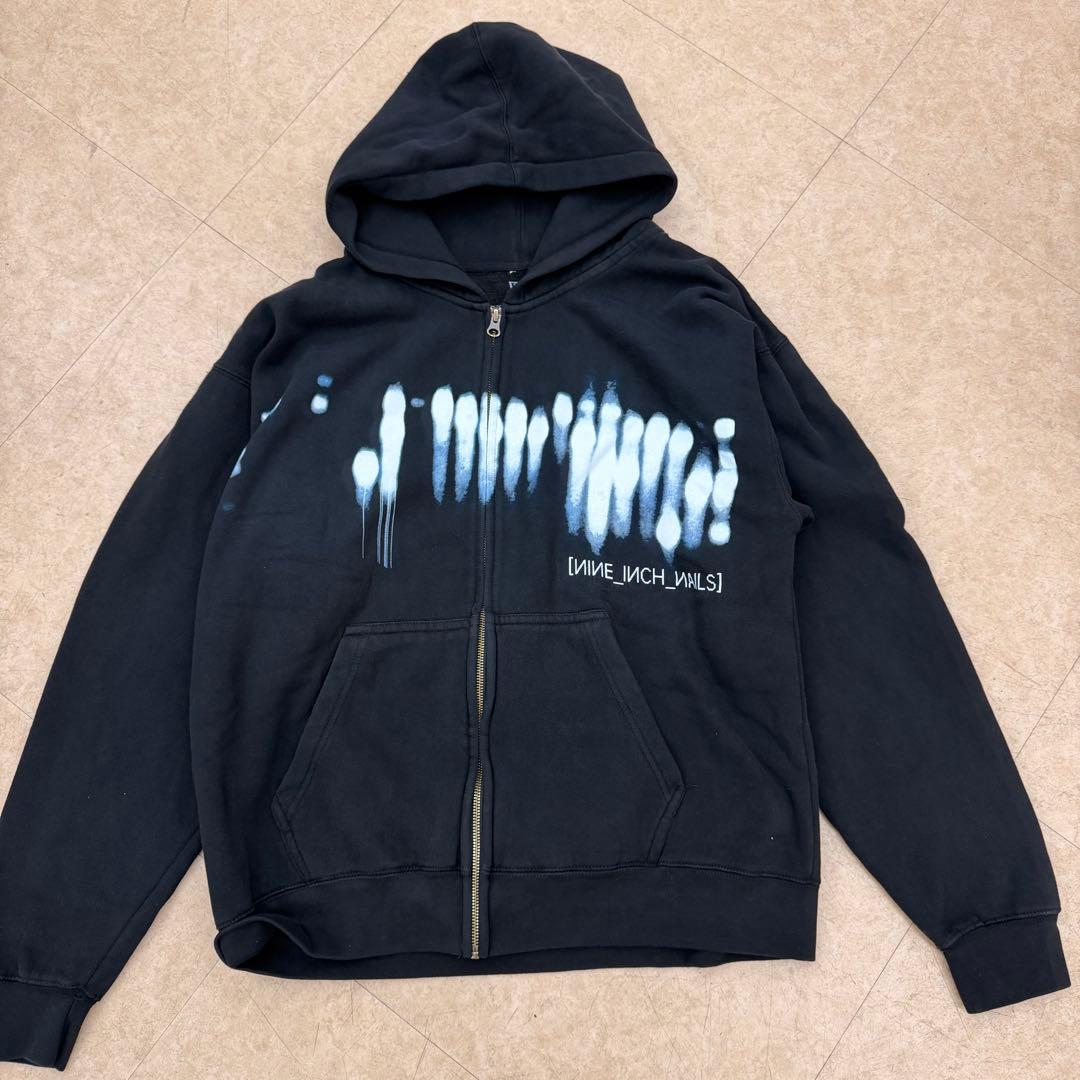 nine inch nails official スウェットパーカー Tシャツ
