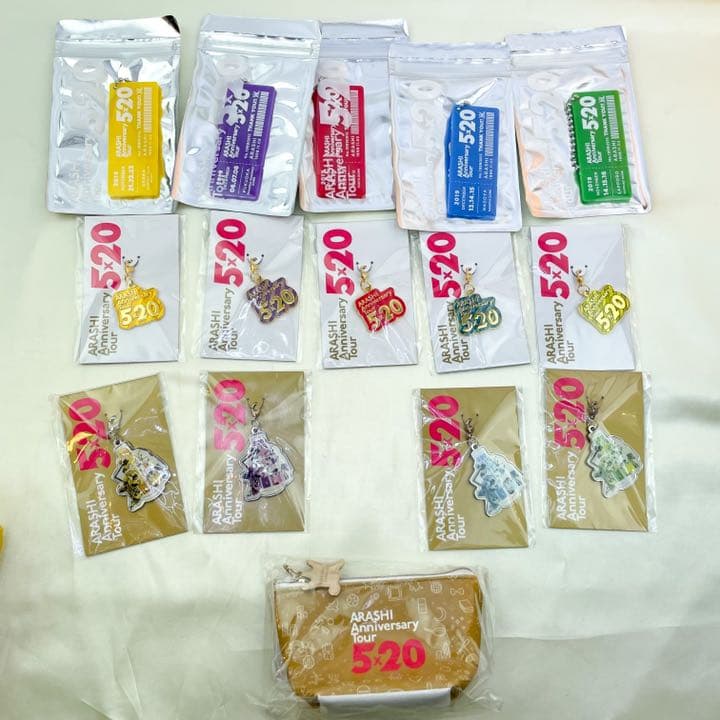 嵐 ツアーグッズ 5×20 グッズ セット
