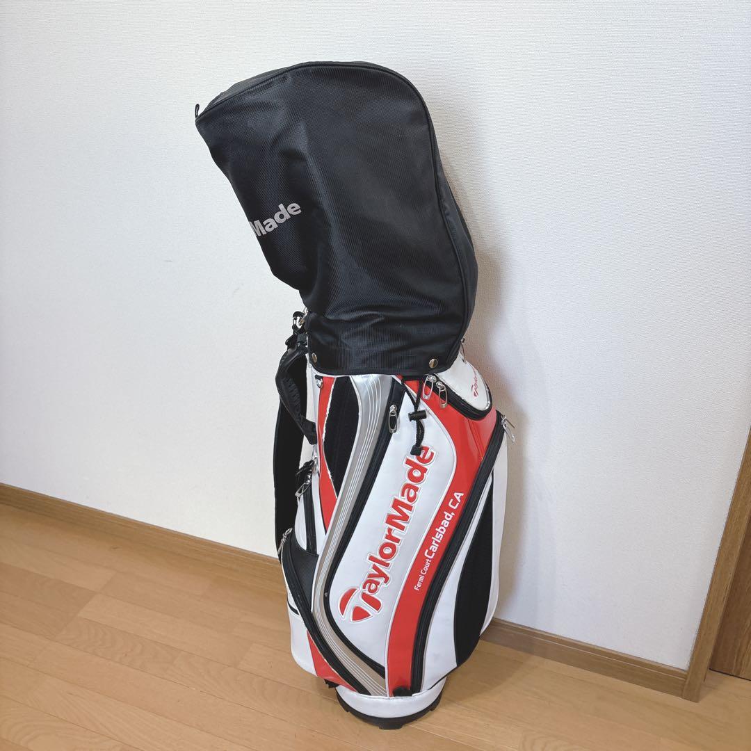 K383 TaylorMade キャディバック 白赤