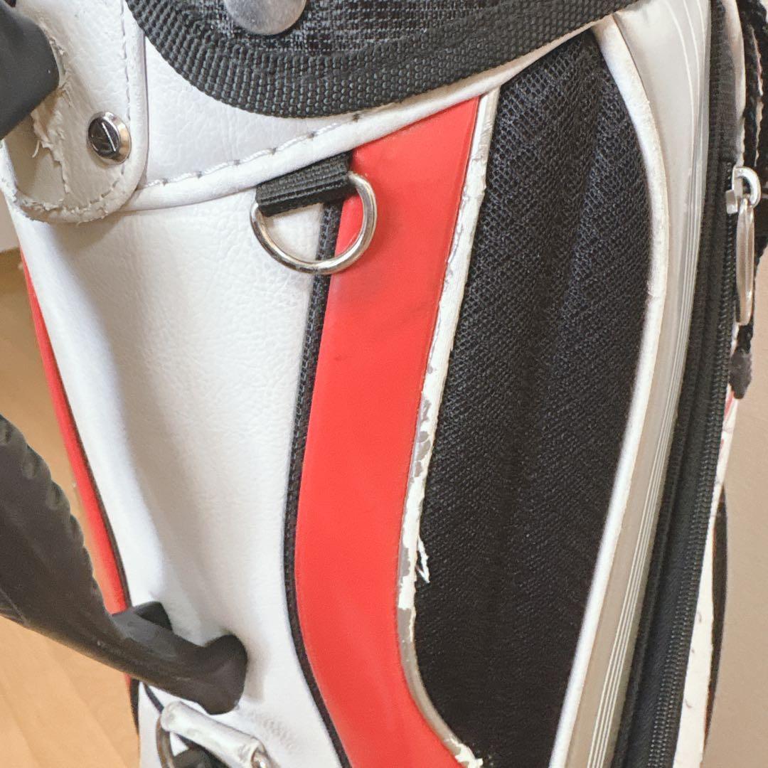 K383 TaylorMade キャディバック 白赤