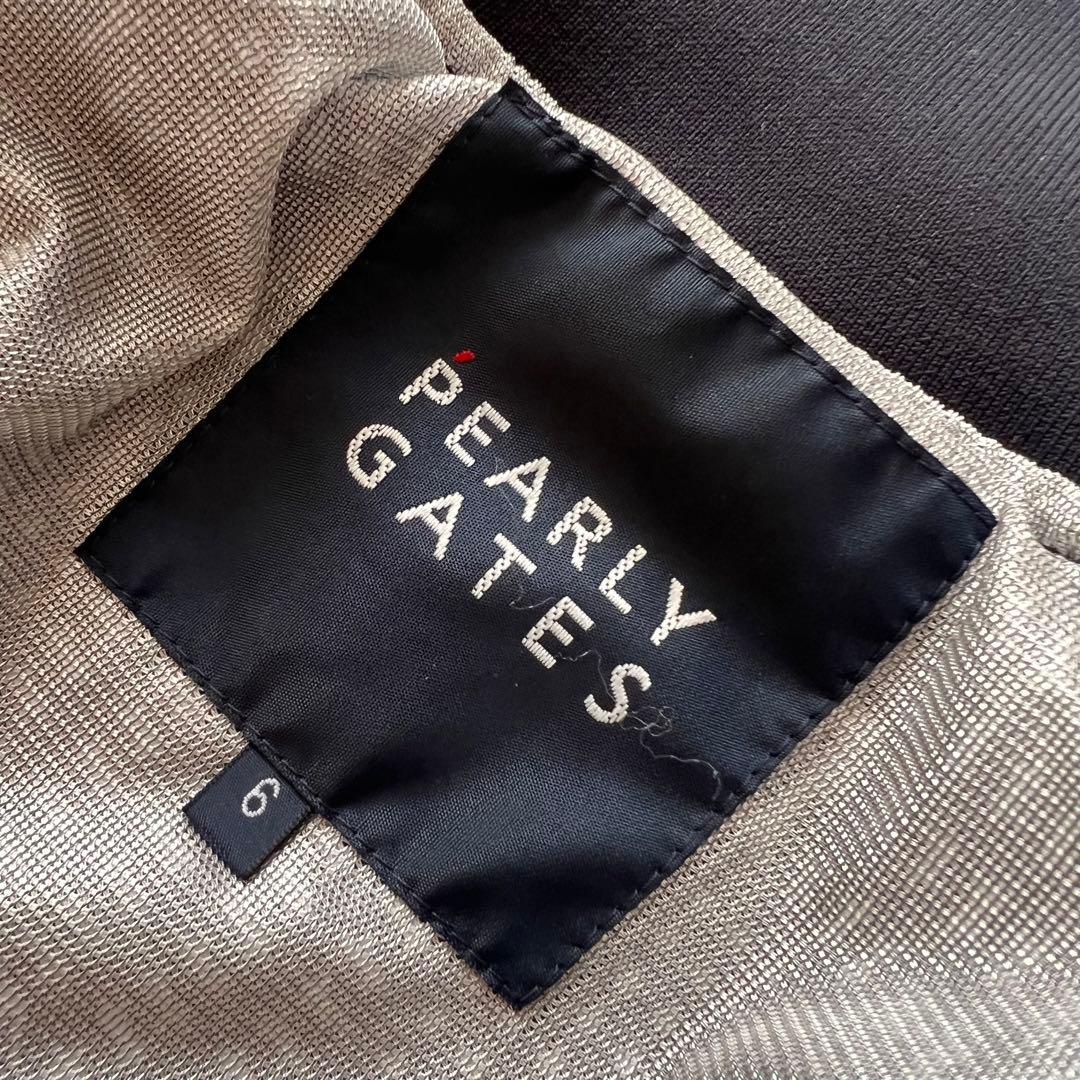 Pearly gates パーリーゲイツ　千鳥柄　ナイロンジャケット メンズ