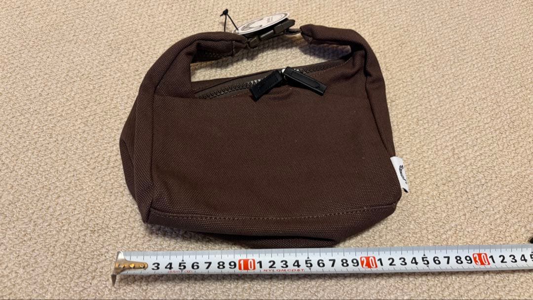 JONES ブラウン ゴルフカートバッグ　ロゴ刺繍付