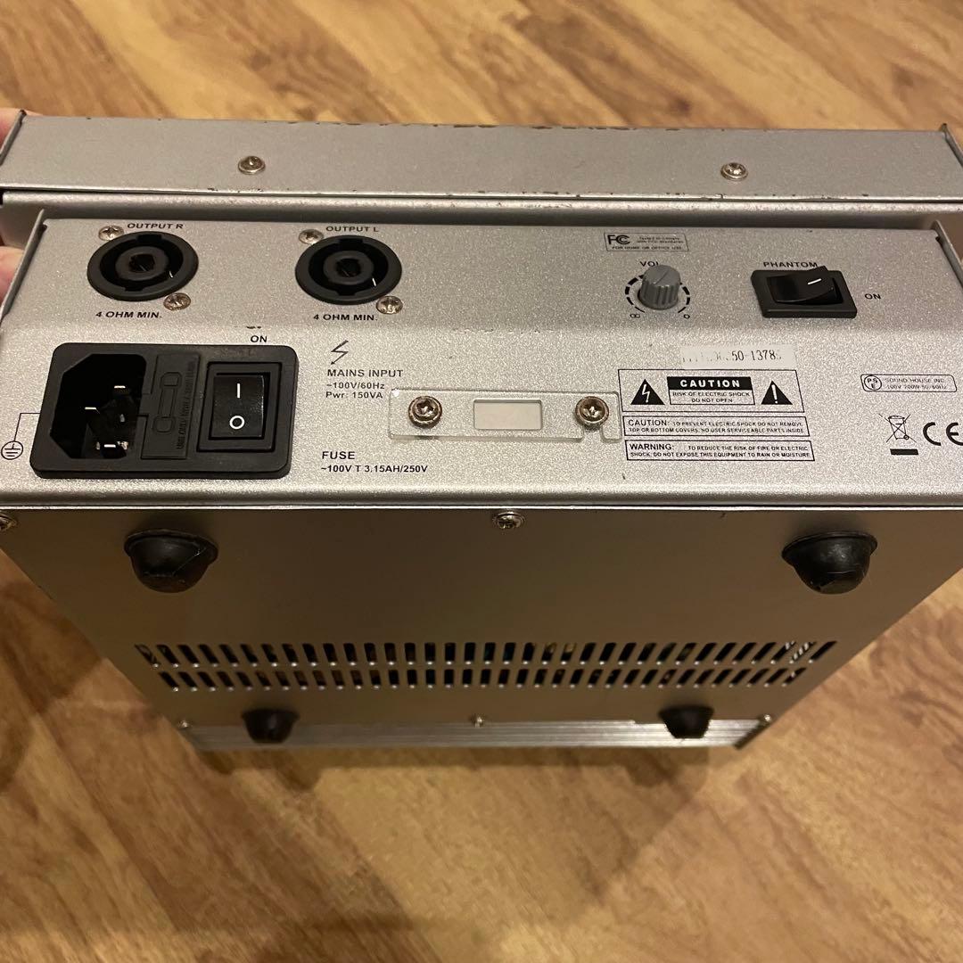 PM802FX パワードミキサー/機材入替