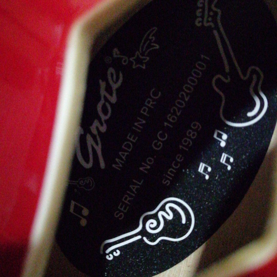 【ケース付き】grote jazz electric guitar セミホロウ