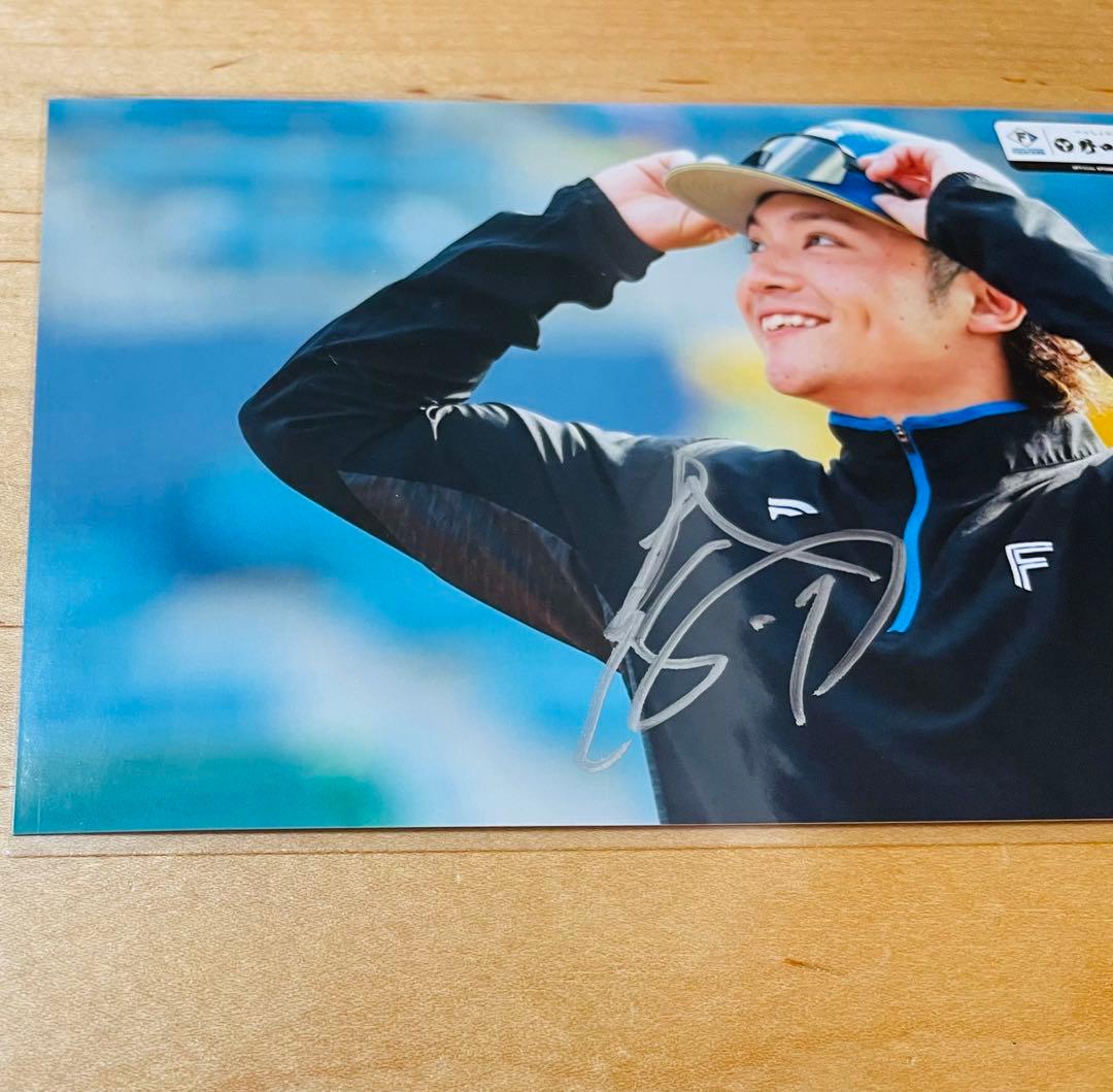 【みーはるの大感謝セール！】【美品】伊藤大海選手　直筆サイン入り写真