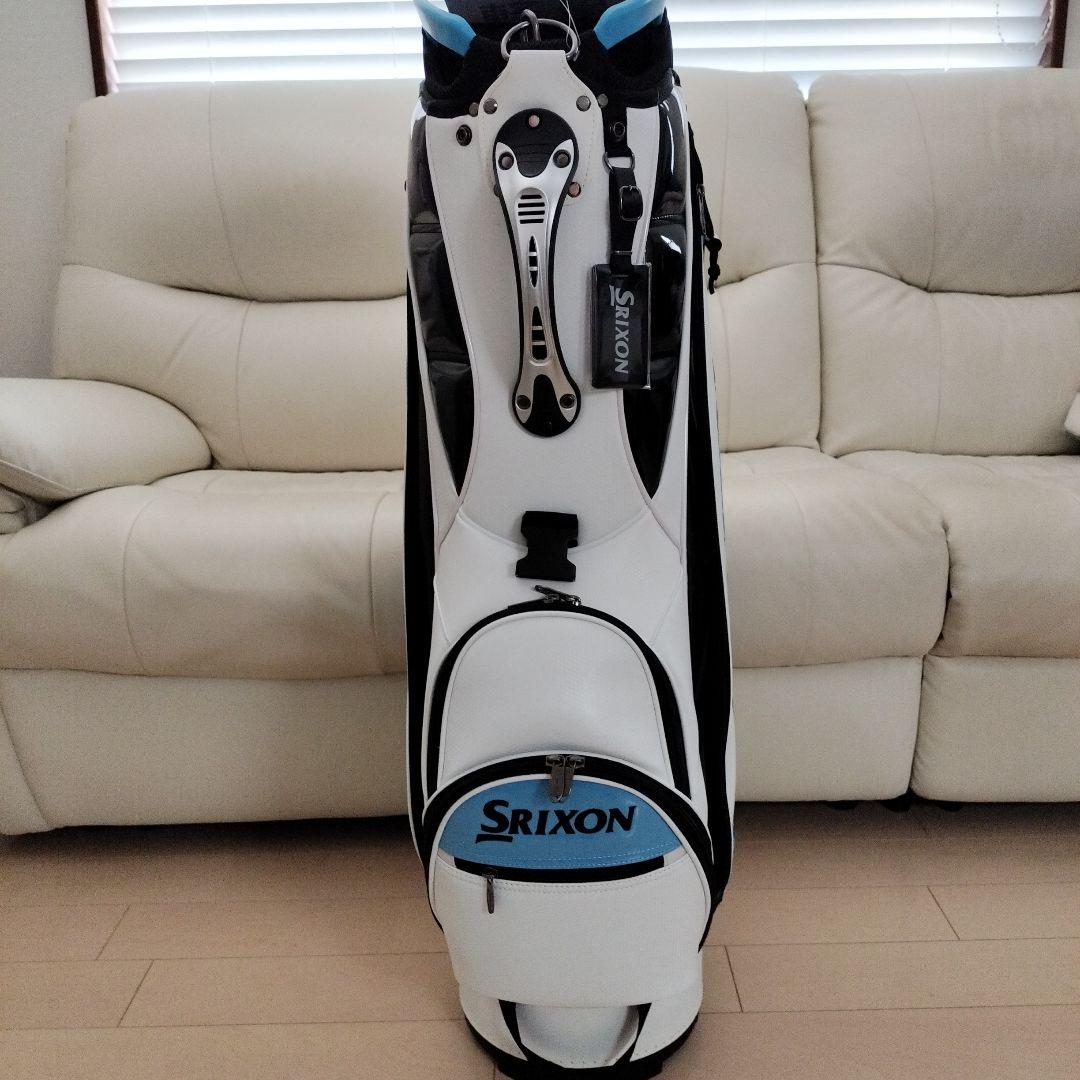 Srixon 軽量キャディバッグ 白/青