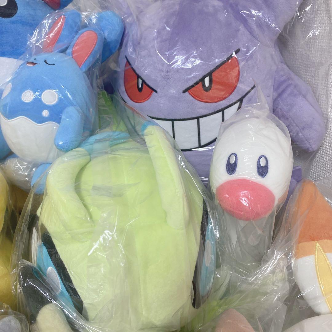 ポケモン　ぬいぐるみ　まとめ売り30点　ゲンガーヤドンマリルピチュウライチュウ