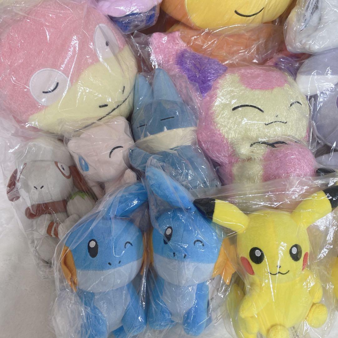 ポケモン　ぬいぐるみ　まとめ売り30点　ゲンガーヤドンマリルピチュウライチュウ