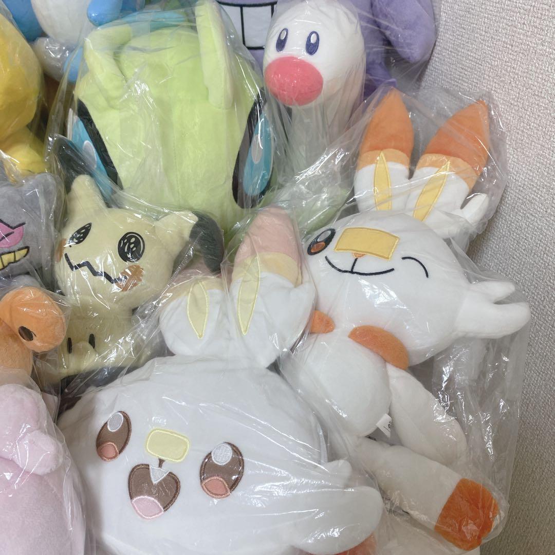 ポケモン　ぬいぐるみ　まとめ売り30点　ゲンガーヤドンマリルピチュウライチュウ