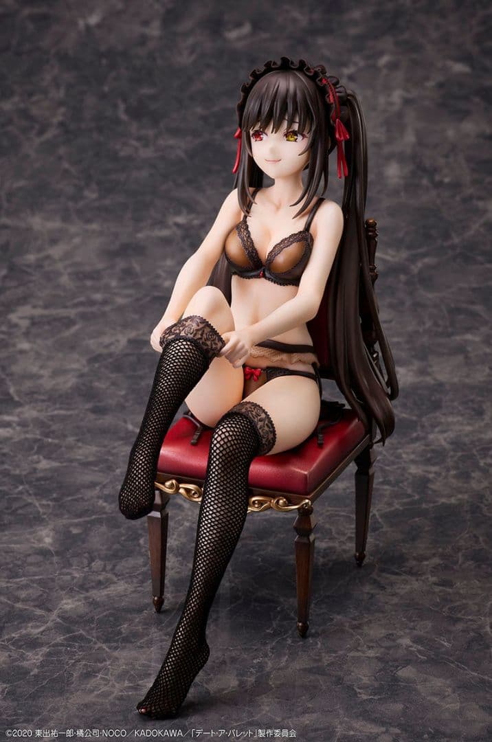 デート・ア・バレット 時崎狂三 ＆ 白の女王 1/7 スケール フィギュアセット