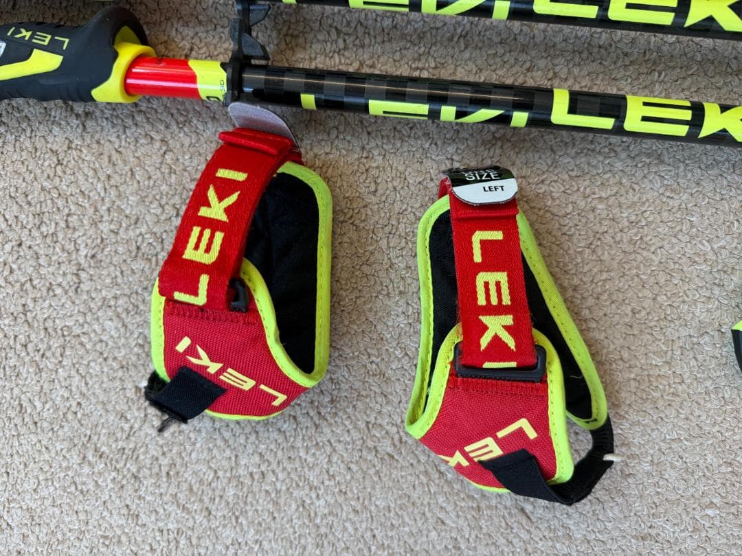 LEKI レキ スキーストック ベノム バリオ 3D 95～125cm