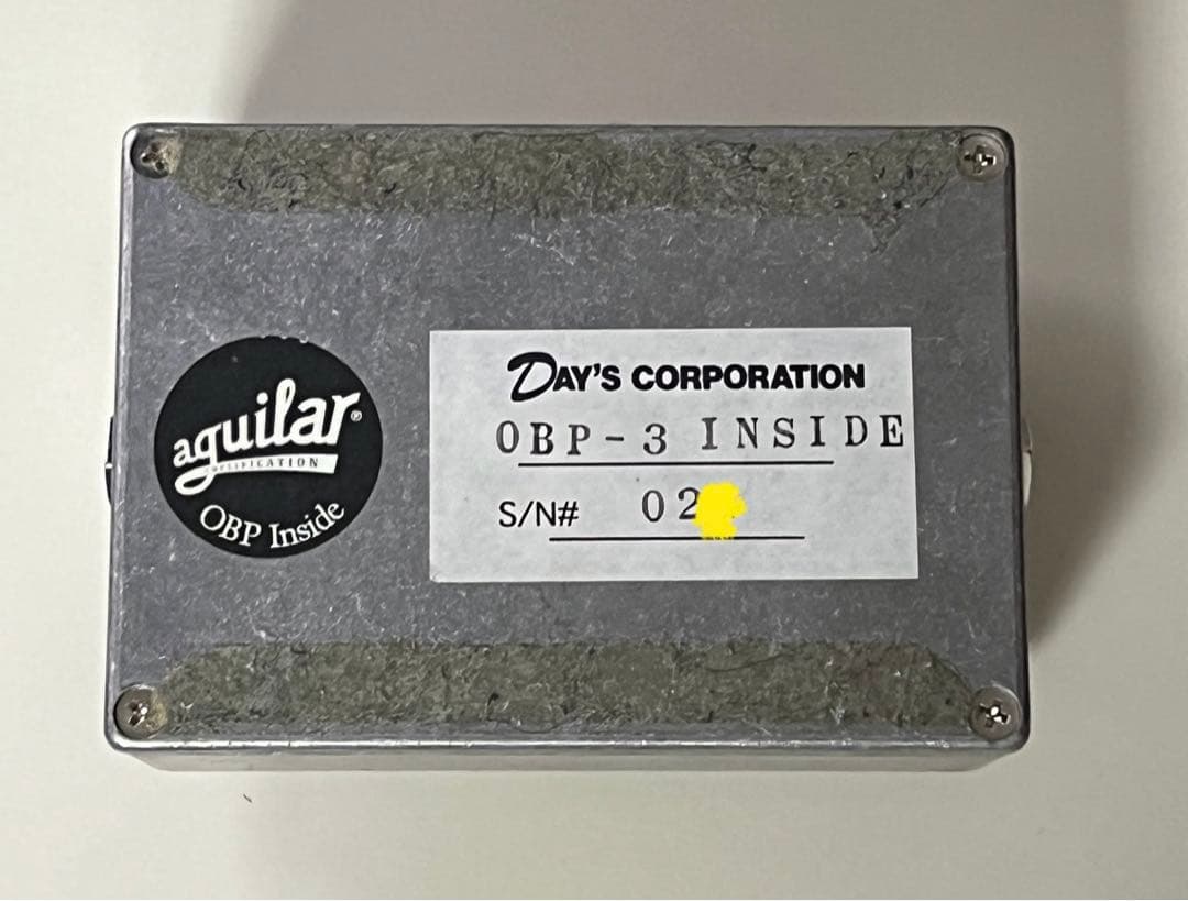 【激レア】Atelier Z / OBP-3 BOX Aguilar プリアンプ