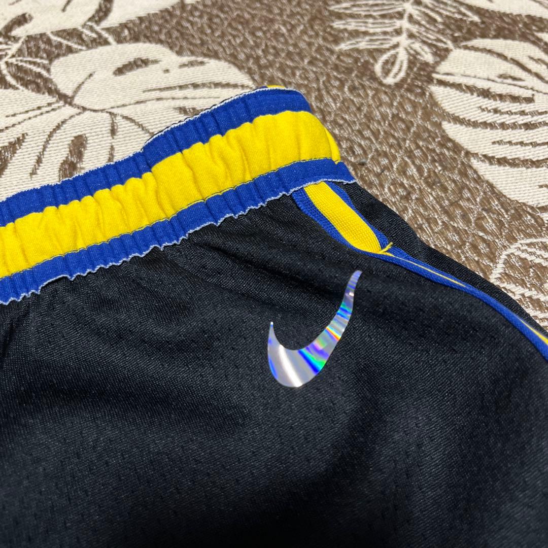 NIKE(ナイキ)NBAウォリアーズ　75周年　スウィングマンショーツ　バスパン