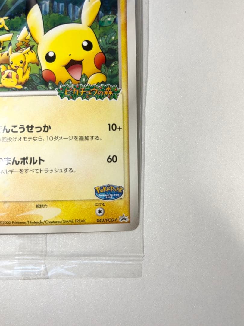 ポケパークのピカチュウ 未開封　プロモカード 043/PCG-P