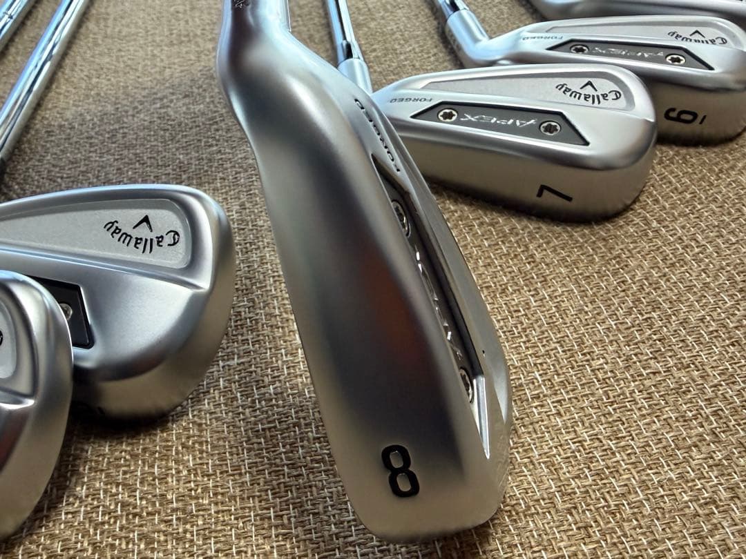 【ほぼ新品】Callaway APEX Ai300 アイアンセット6本セット