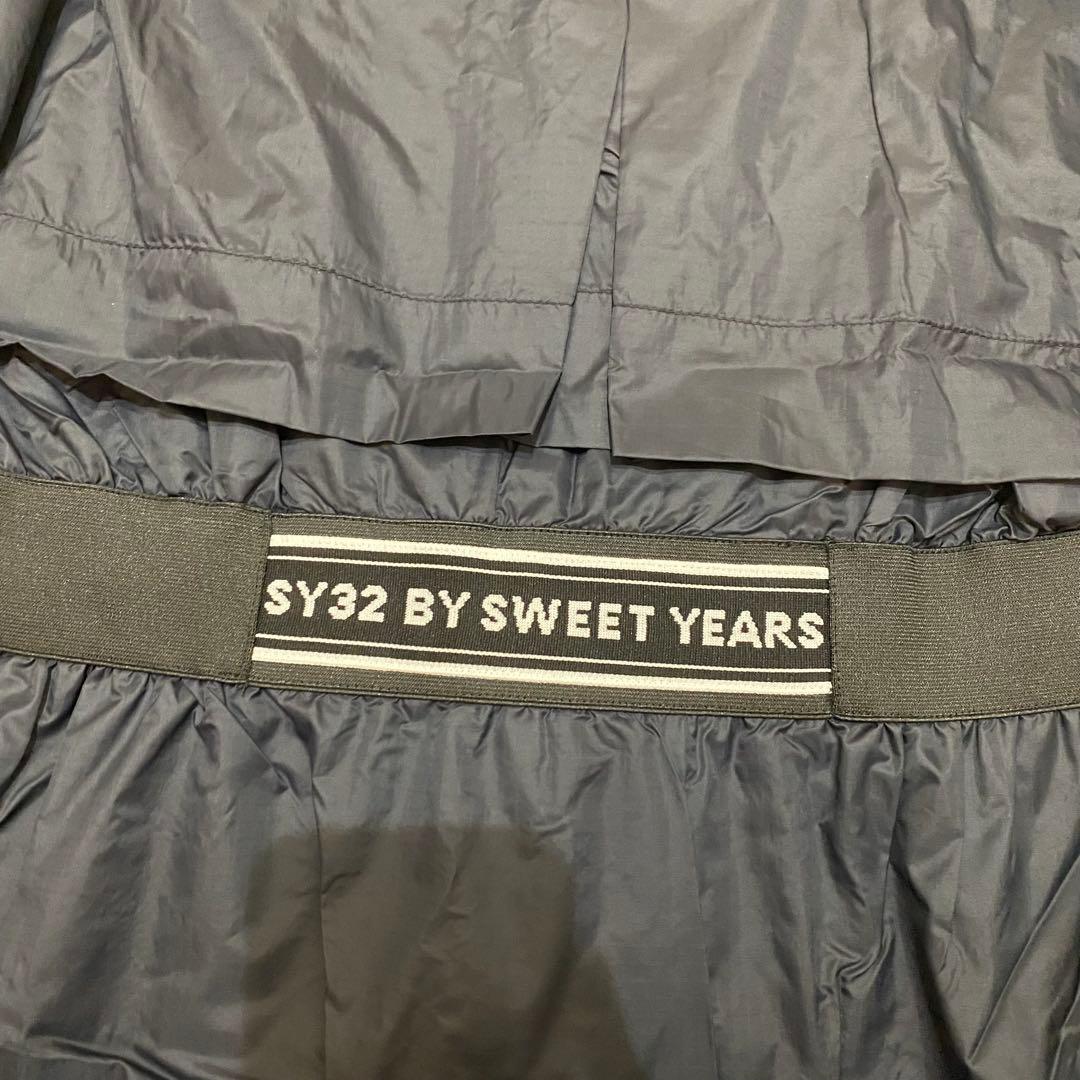 【SY32 SWEET YEARS】レディース ウィンドブレーカー S ブラック