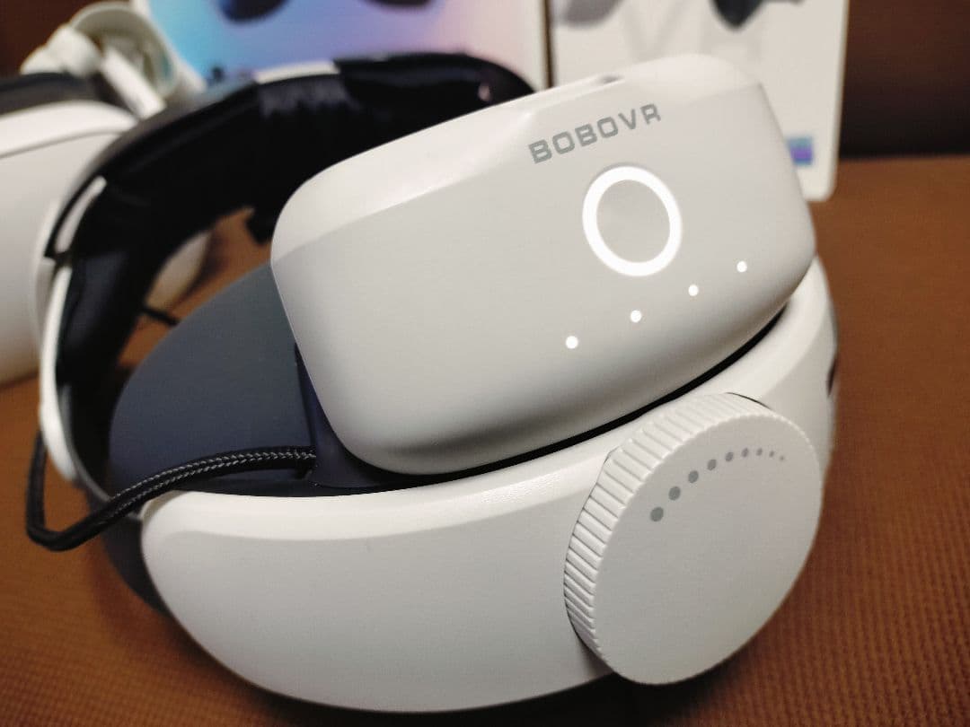 「 Quest 3S（128GB）＋BOBOVR M3 ストラップ付き」