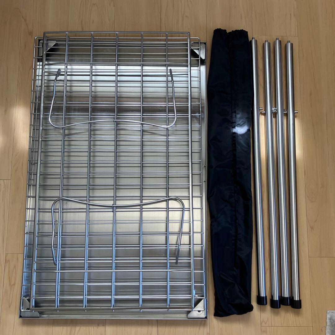 テンマクデザイン tent-Mark ステンレスワークテーブルHI