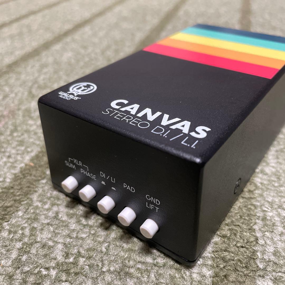 極美品 Walrus Audio CANVAS STEREO DI / LI