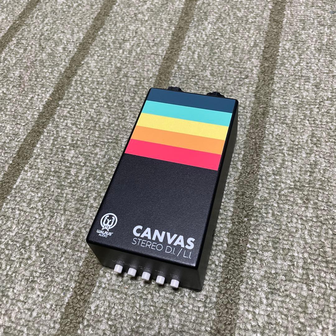 極美品 Walrus Audio CANVAS STEREO DI / LI