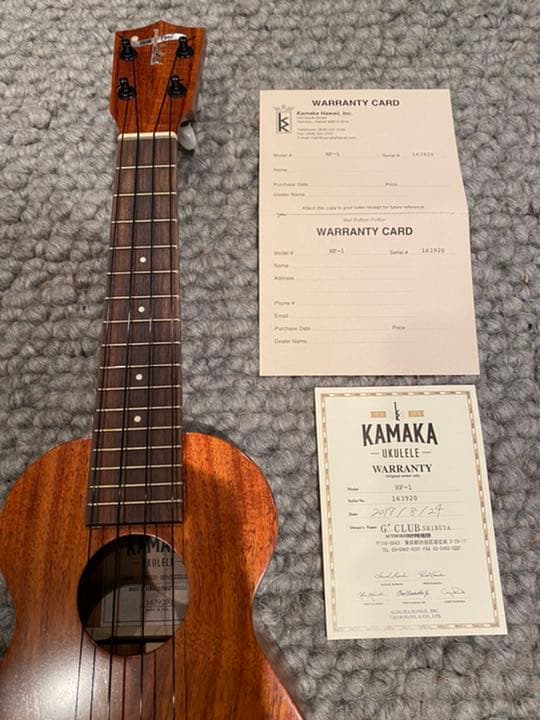 Kamaka ウクレレ HF-1 ソプラノ　100周年記念モデル 新品未使用