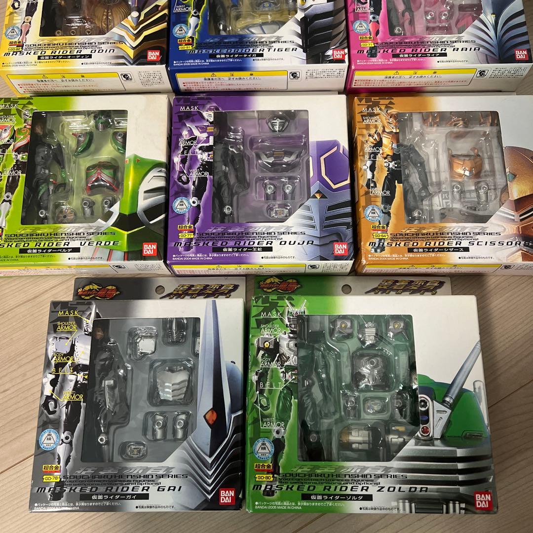 装着変身 仮面ライダー龍騎 10体セット まとめ売り