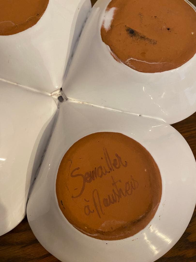 Moustiers ムスティエ焼 アペリティフ つまみ セットファイアンス