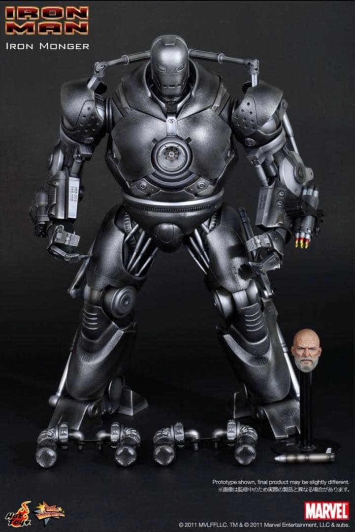 hottoys 『アイアンマン』１／６スケールフィギュア　アイアンモンガー