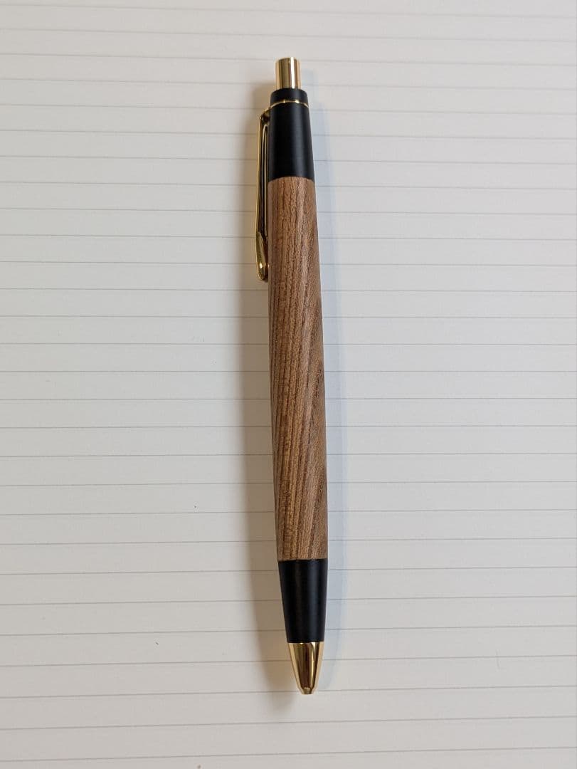 野原工芸　旧型　欅　シャープペンシル