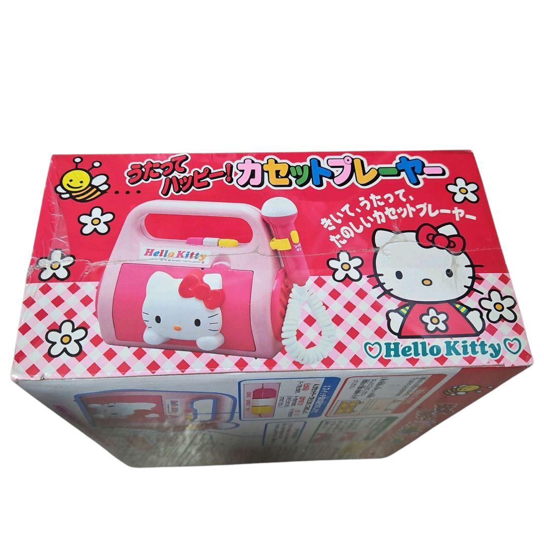 【未開封】TOHO ハローキティ うたってハッピー！ カセットプレーヤー 玩具