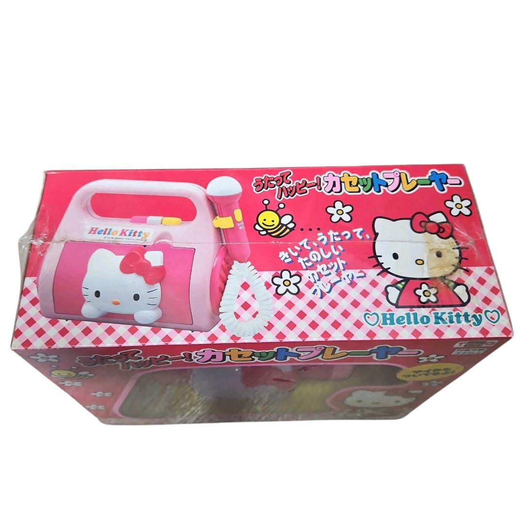 【未開封】TOHO ハローキティ うたってハッピー！ カセットプレーヤー 玩具