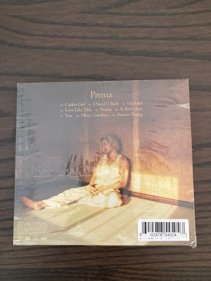 藤井風　Prema limited Edition 直筆サイン入り 2CD