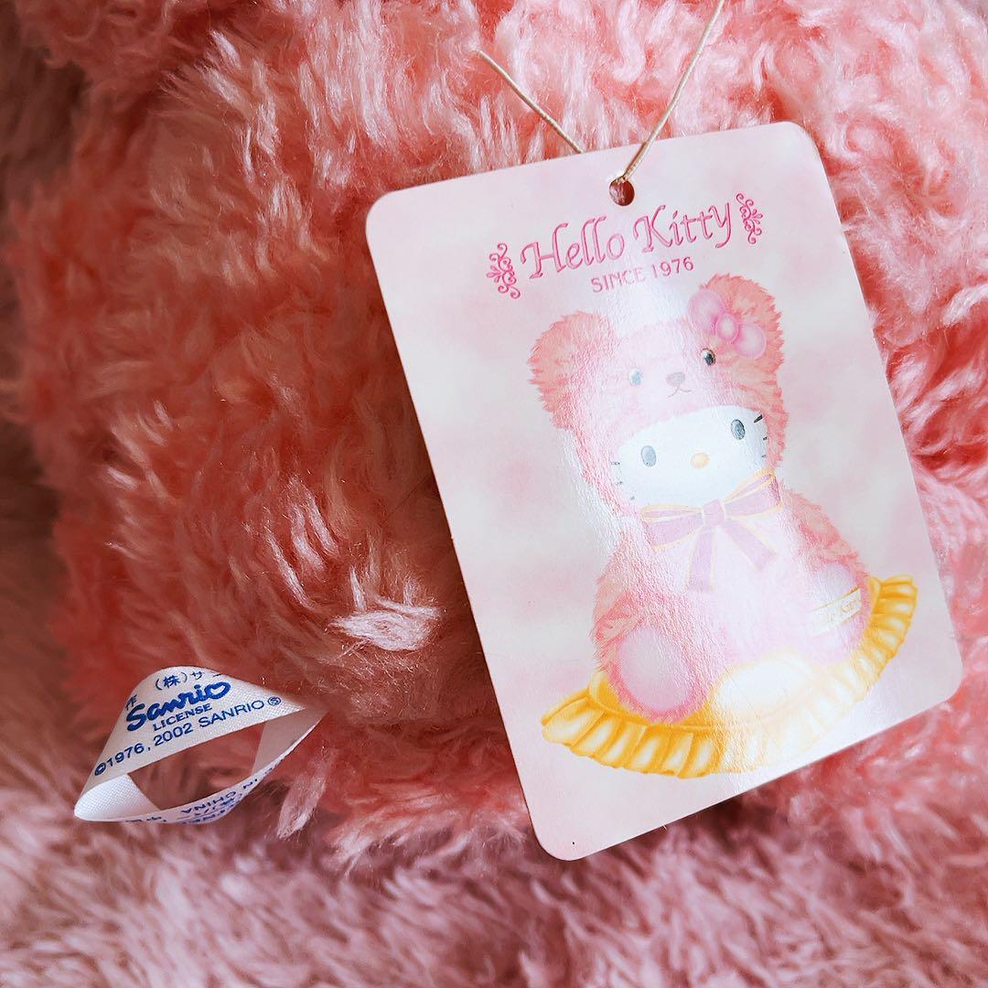 希少レア　ハローキティ　テディベア　変身　M 2002年製 サンリオ　平成レトロ