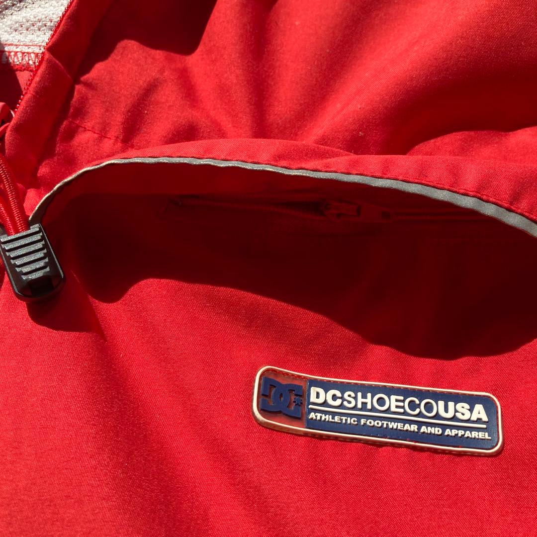90's DC SHOE 初期ナイロンジャケット リフレクター Y2K美品　XL
