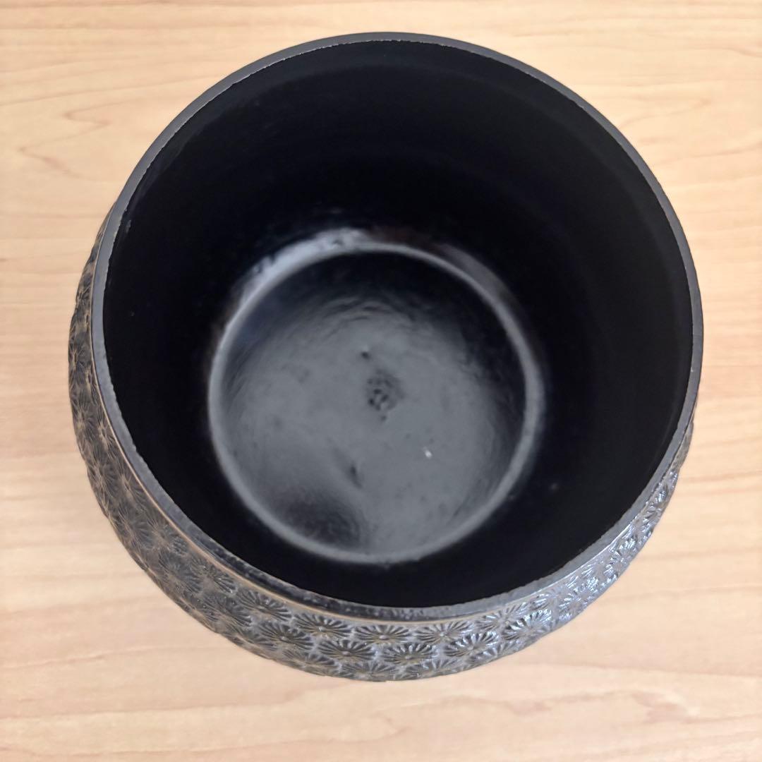 扇模様　南部鉄器　南部盛栄堂　新品未使用