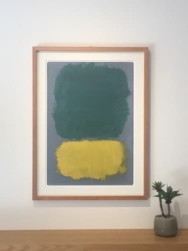 マーク・ロスコ 「UNTITLED, 1968」額付き 高級アートプリント