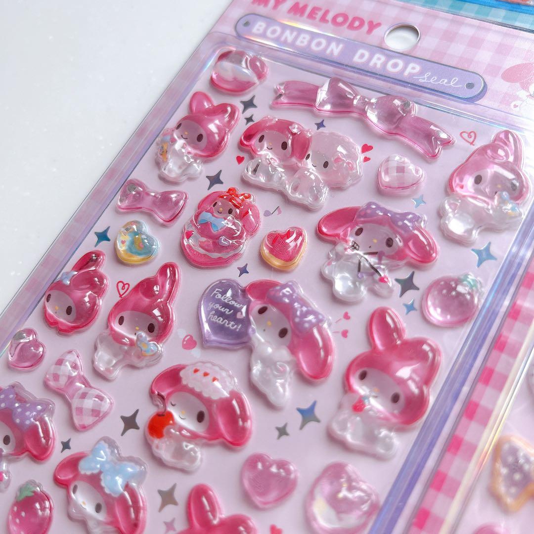 【国内正規品】ボンボンドロップシール サンリオ 第2弾　コンプリート 全8種