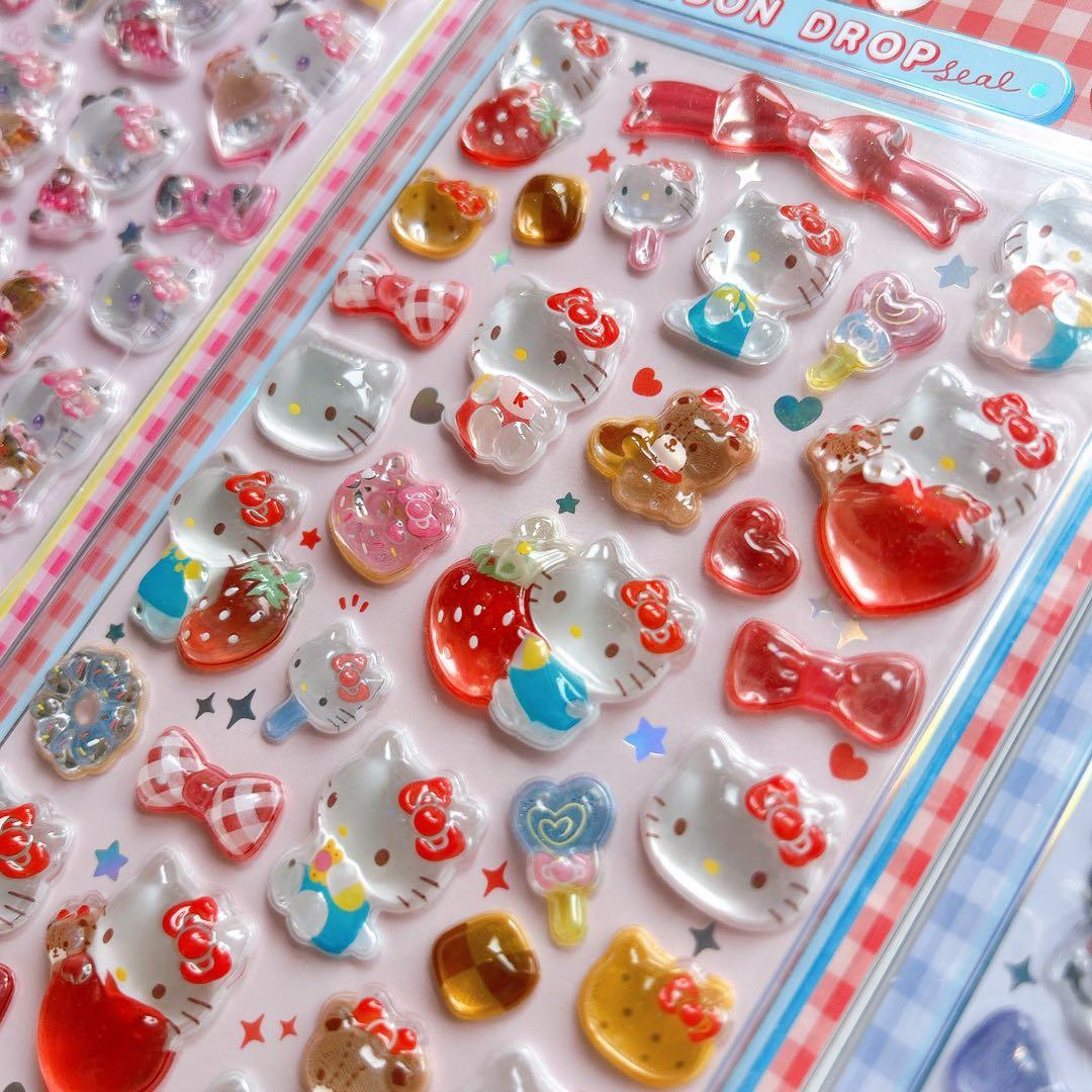 【国内正規品】ボンボンドロップシール サンリオ 第2弾　コンプリート 全8種