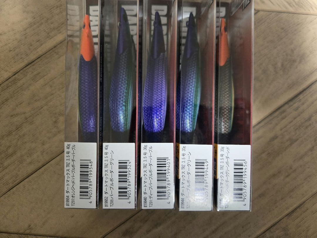 DARTMAX TRZ エギ 40g 2個 30g3個 計5個セット