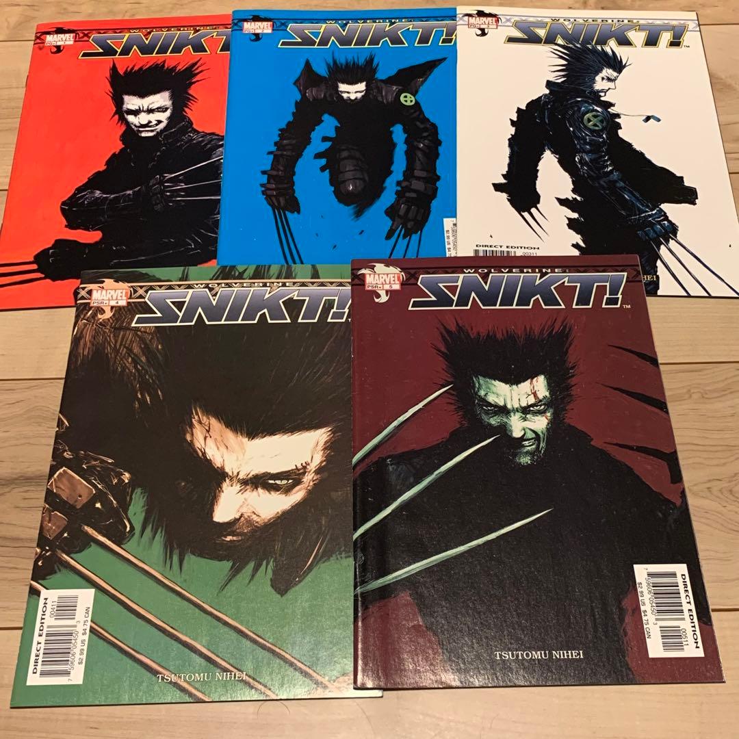 希少 弐瓶勉 WOLVERINESNIKT!コンプリートTSUTOMUNIHEI