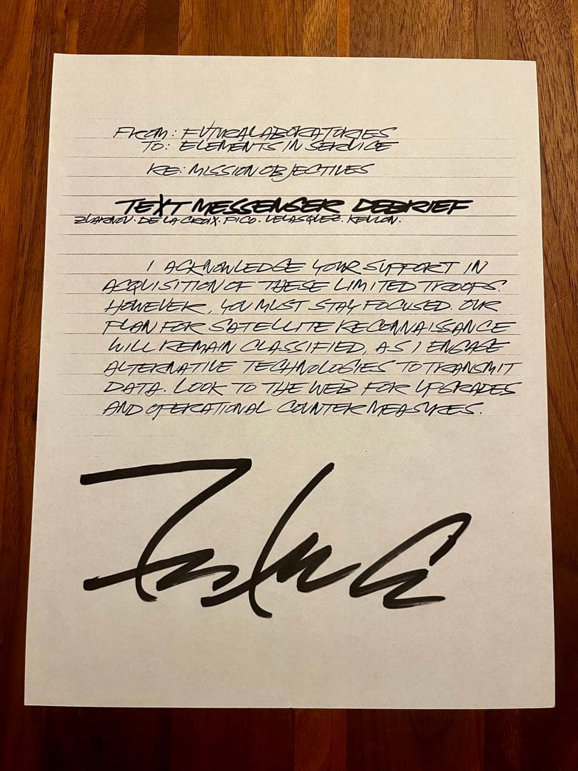 Futura / Hand-drawn Graffiti Art（直筆画）#10