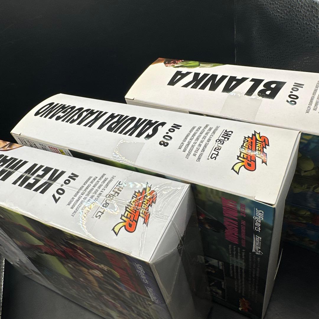 【新品】SHFiguarts ストリートファイター フィギュアセット