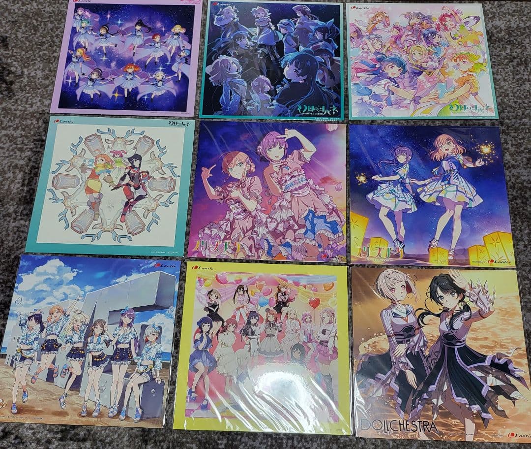 ラブライブ　メガジャケット　77枚セット　Aqours 虹ヶ咲Liella蓮ノ空