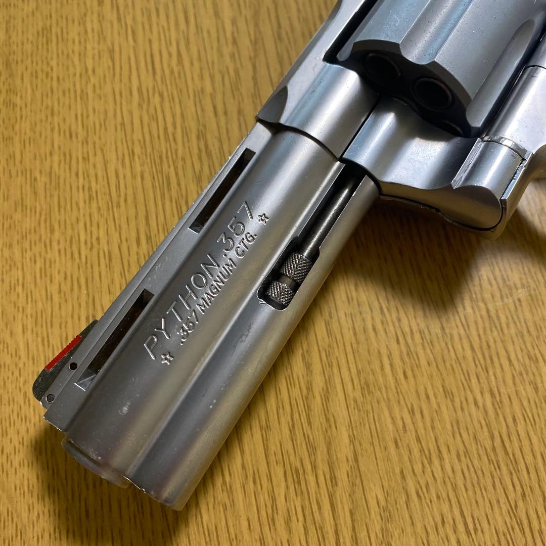 【レア】コクサイ コルトパイソン357 4インチ　ガスリボルバー