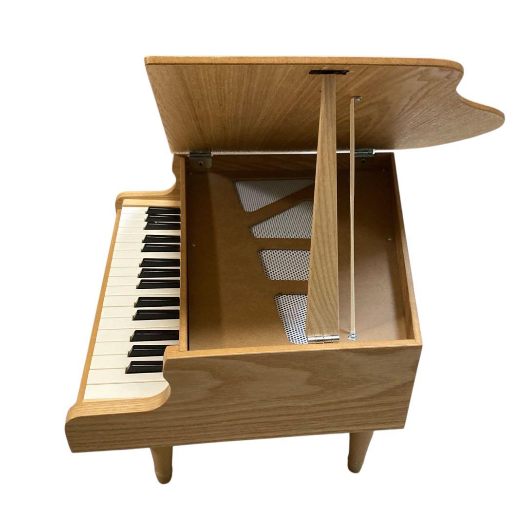KAWAI 木製 ミニグランドピアノ 32鍵 ナチュラルウッド 美品