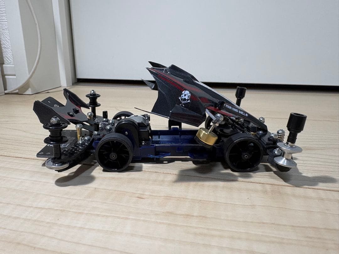 アバンテ　Mk.Ⅲ アズール　VZシャーシ タミヤ　完成品　ミニ四駆　おまけ付き