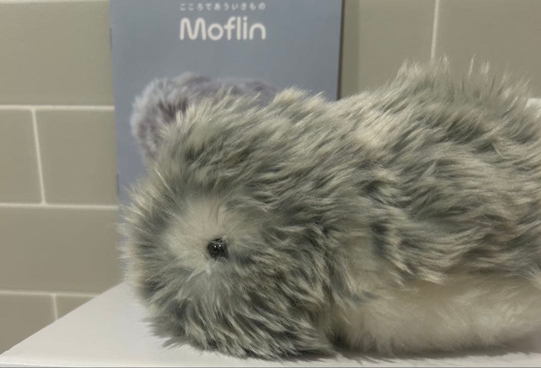 CASIO Moflin モフリン AIペット　 シルバー　【美品】
