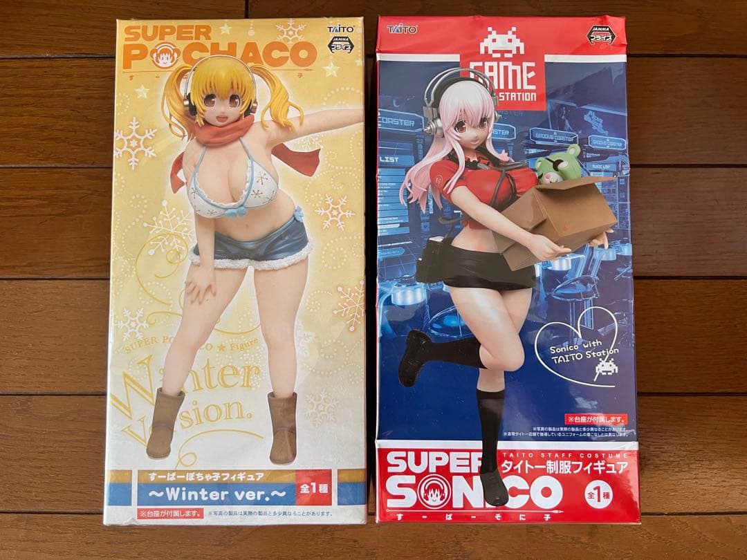 すーぱーぽちゃ子 すーぱーそに子 フィギュア 新品 未開封