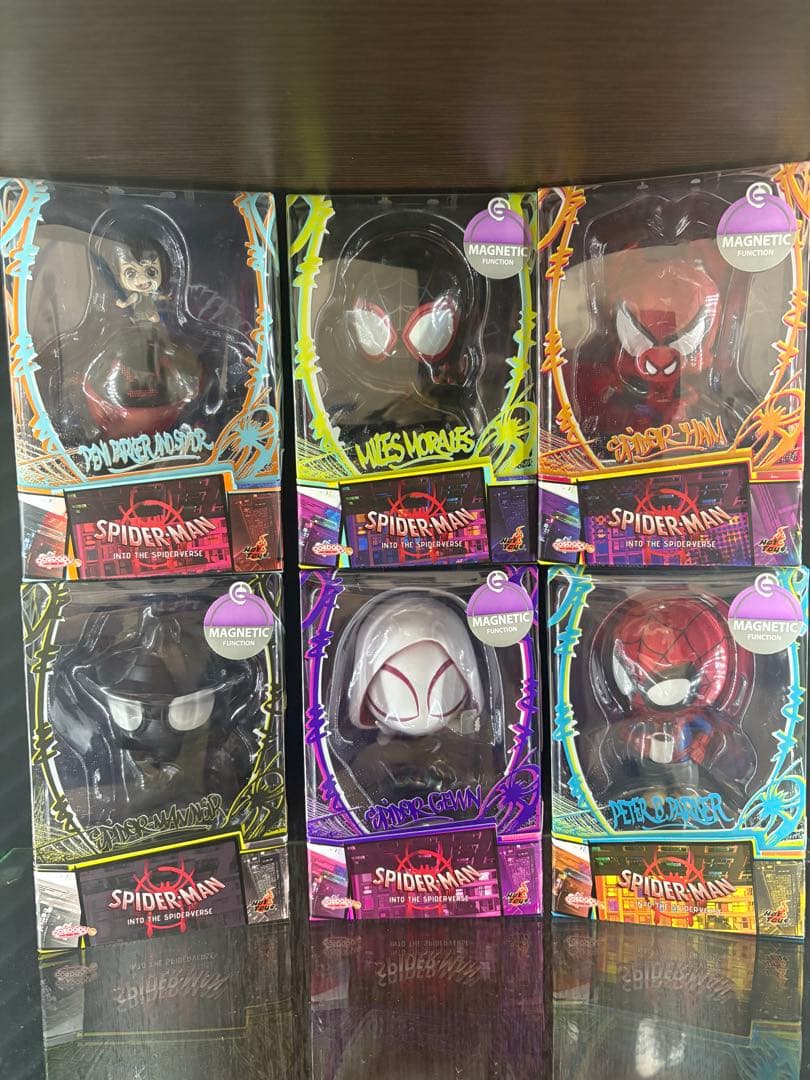 週末値下げ　ホットトイズ コスベイビー/スパイダーバース　6体セット